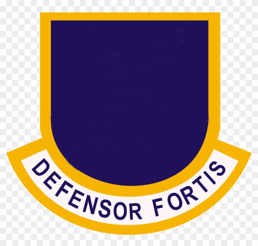 Usaf Security Forces Flash-officer - Defensor Fortis Clipart #53659