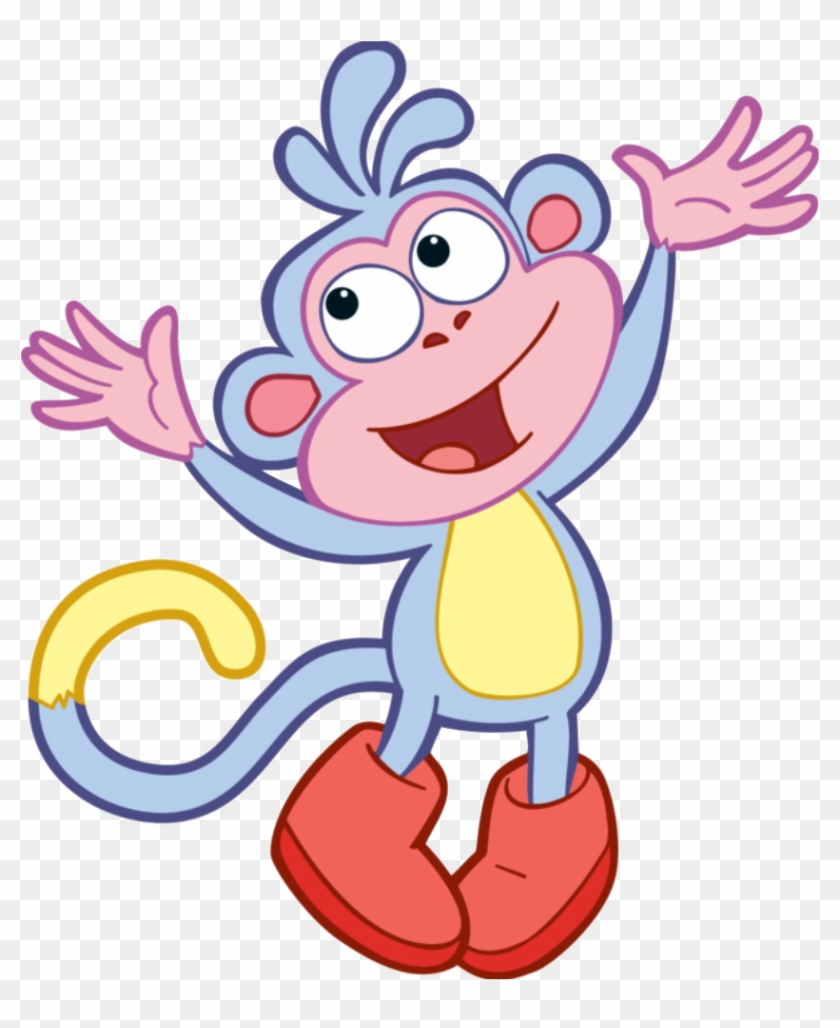 Dora And Boots Png - Cartoon Characters Clipart