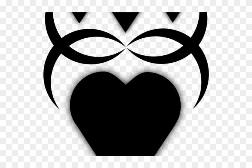 Heart Silhouette Cliparts - Heart Symbol - Png Download