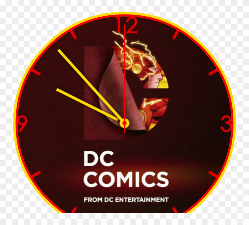 Dc Comics Flash Logo Watch Face Preview Clipart
