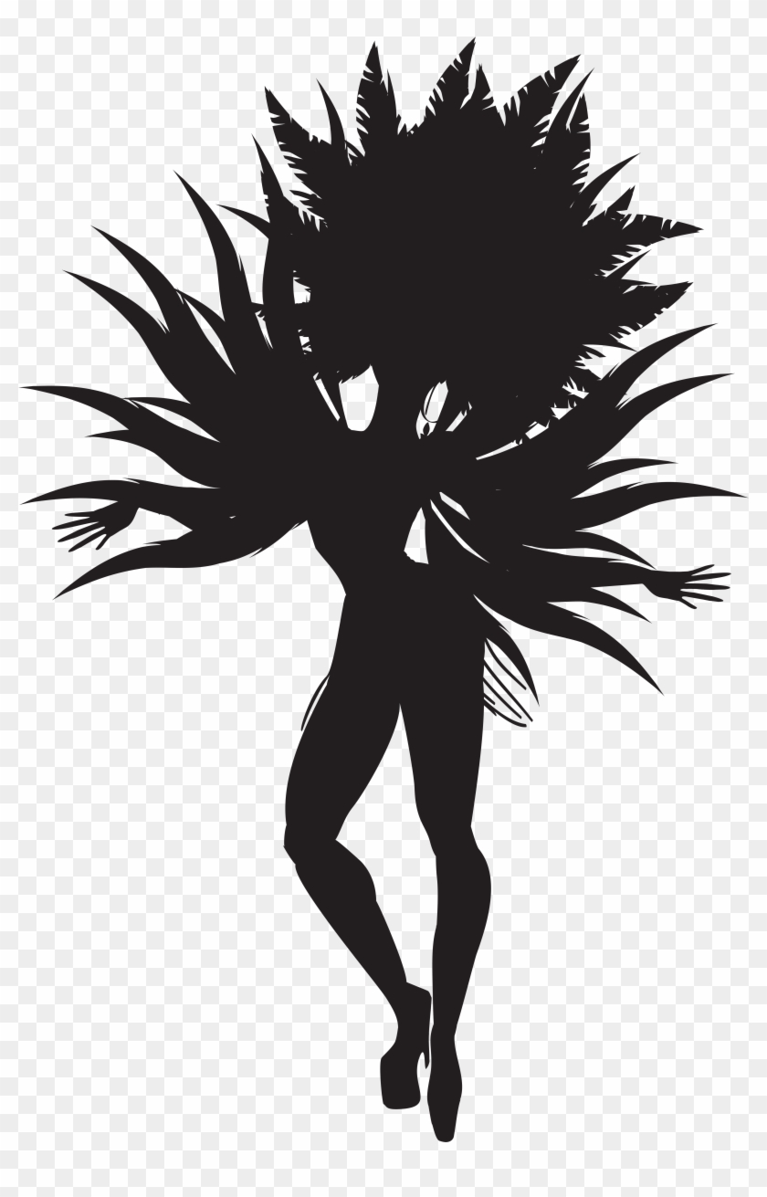 Samba Dancer Silhouette Png Clip Art Image - Samba Dancer Silhouette Png Transparent Png #54071