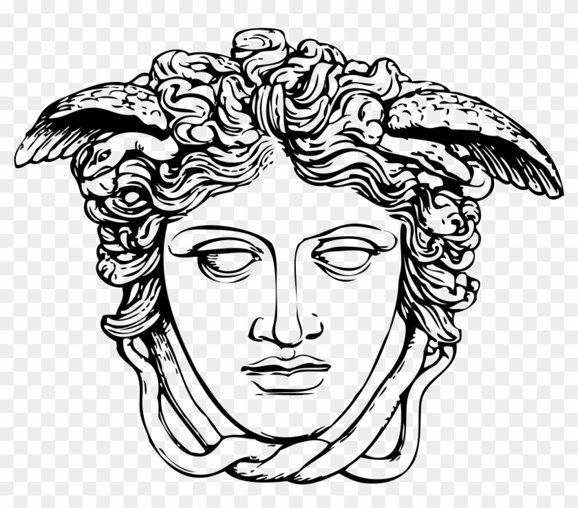 Medusa Head At Getdrawings Com Free For - Medusa Mitologia Griega Dibujo Clipart #54230