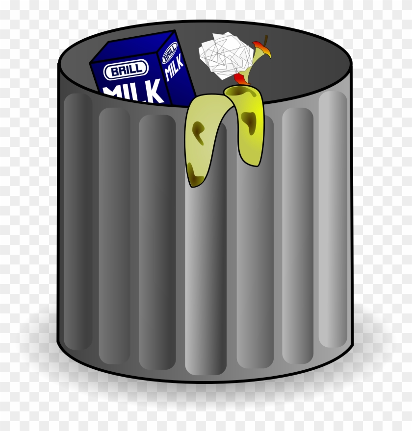Trash Can Clipart Png - Cartoon Trash Can Png Transparent Png