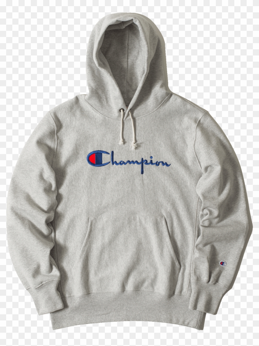 Champion Hoodie Sweatshirt - Transparent Champion Sweater Png Clipart