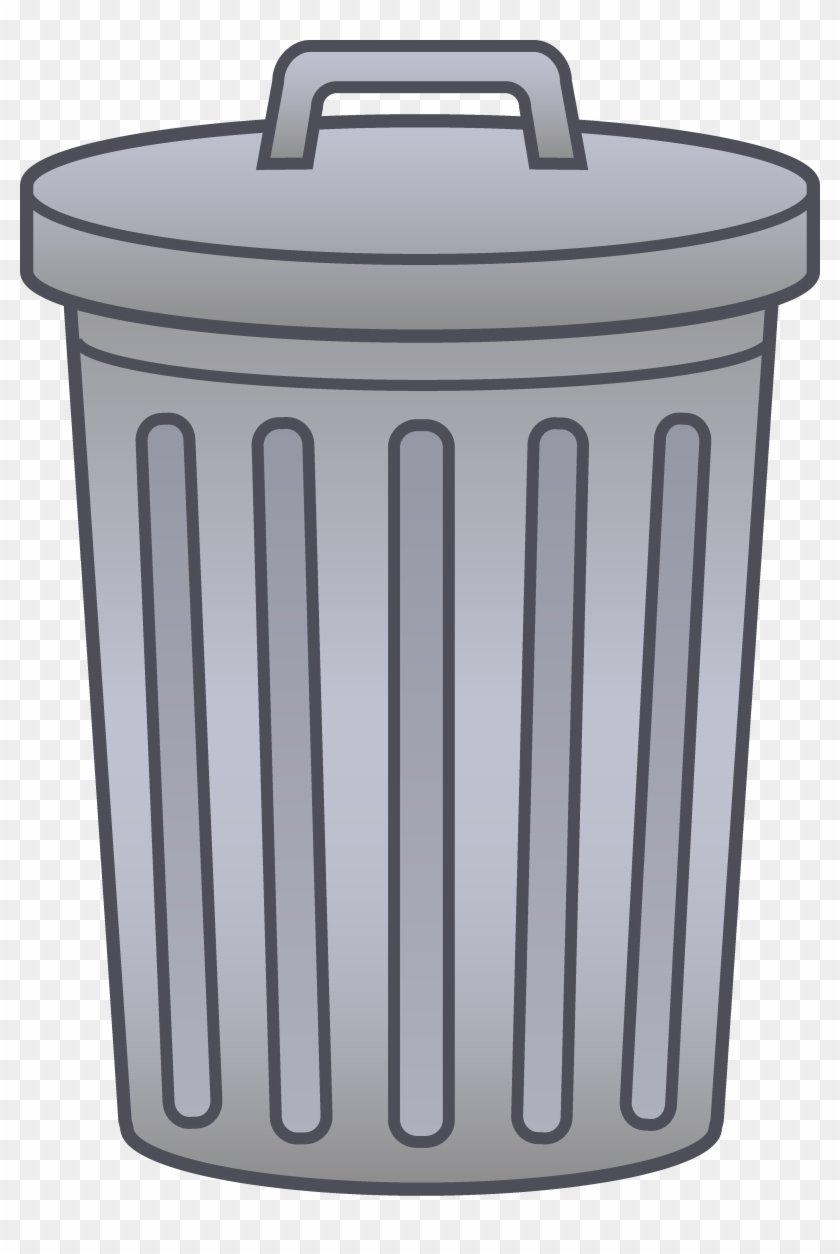 Open Trash Can Png Clipart #54843