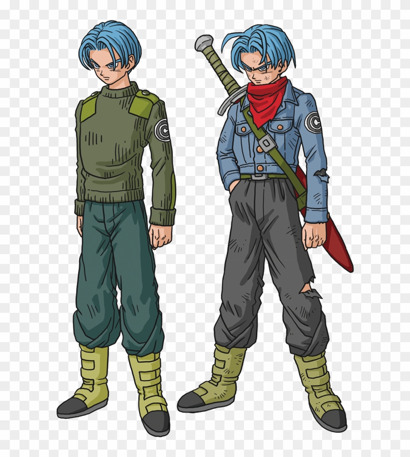 Dragon Ball Super - Dragon Ball Super Trunks Sweater Clipart #54952