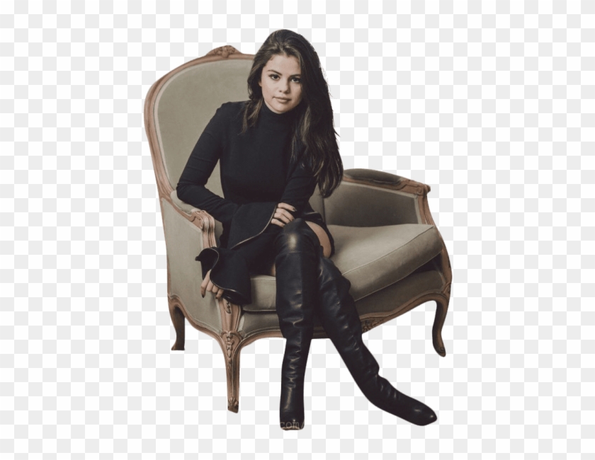 Free Png Selena Gomez Sitting Png - Selena Gomez Sitting Png Clipart