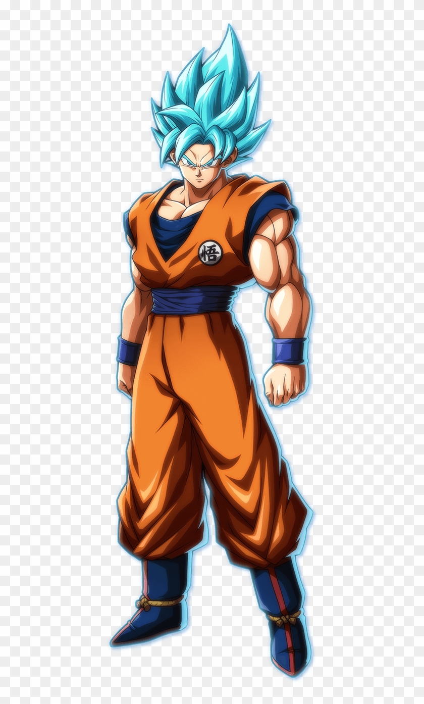 Http - //dba - Bn Ent - Ssgss/portrait - Dragon Ball Fighter Z Goku Ssgss Clipart #55423