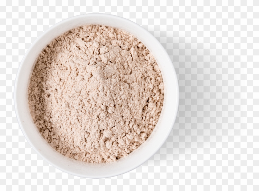 Gluten Free Waxy White Whole Sorghum Grain Flour - Transparent Bowl With Flour Png Clipart #55447