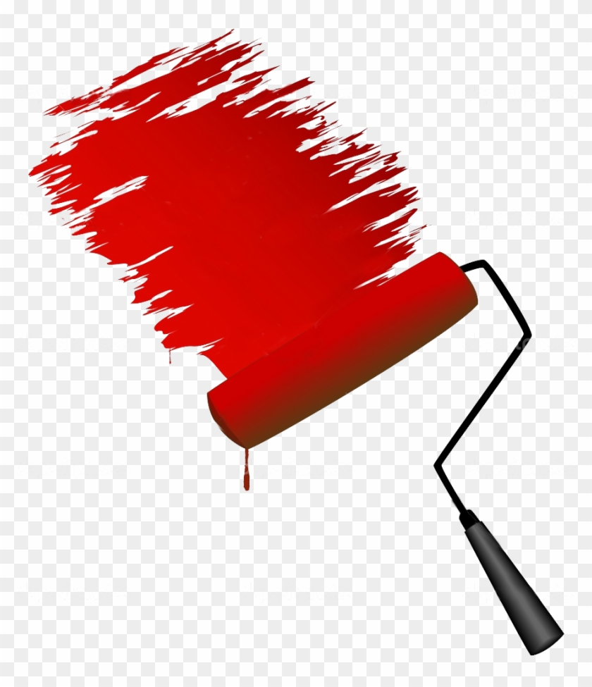 Painting And Decorating Png - Paint Roller Clipart #55629