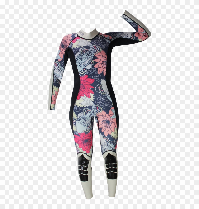 Scream Zen Yakuza 5mm Wetsuit Female - Wetsuit Clipart