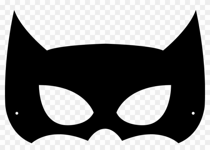 Batman Mask Coloring Page Batman Mask Images - Catwoman Mask Cut Out Clipart