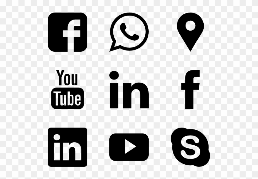 Simpleicon Social Media - Icon Social Media Png Clipart #55915