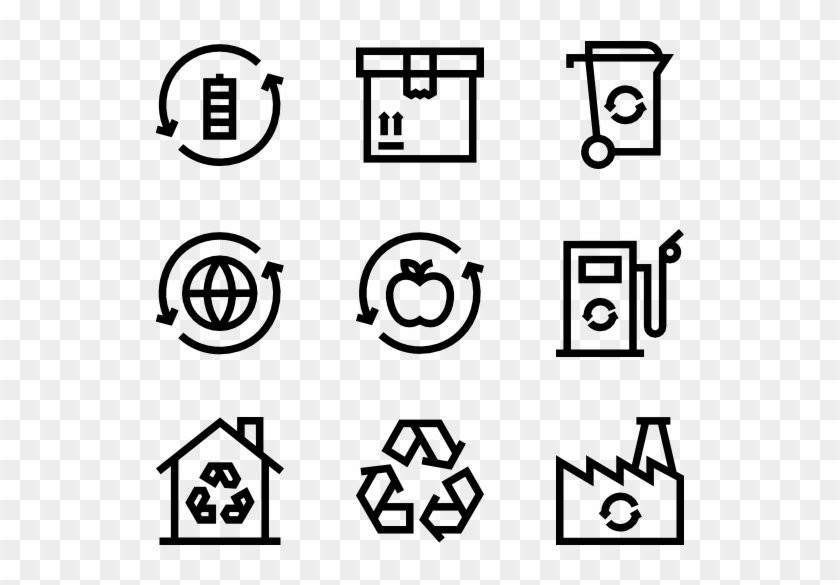 Recycling - Kindergarten Symbol Clipart #56009