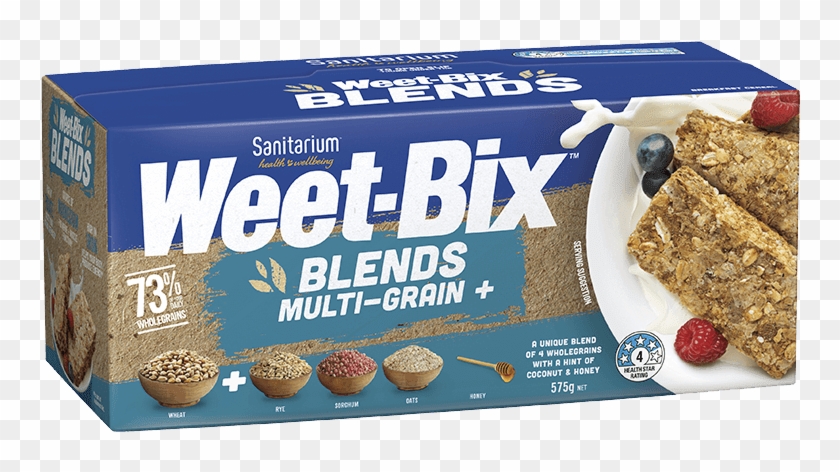 Weet Bix™ Blends Multi Grain - Sanitarium Weet Bix Blends Multi Grain 575g Clipart #56039