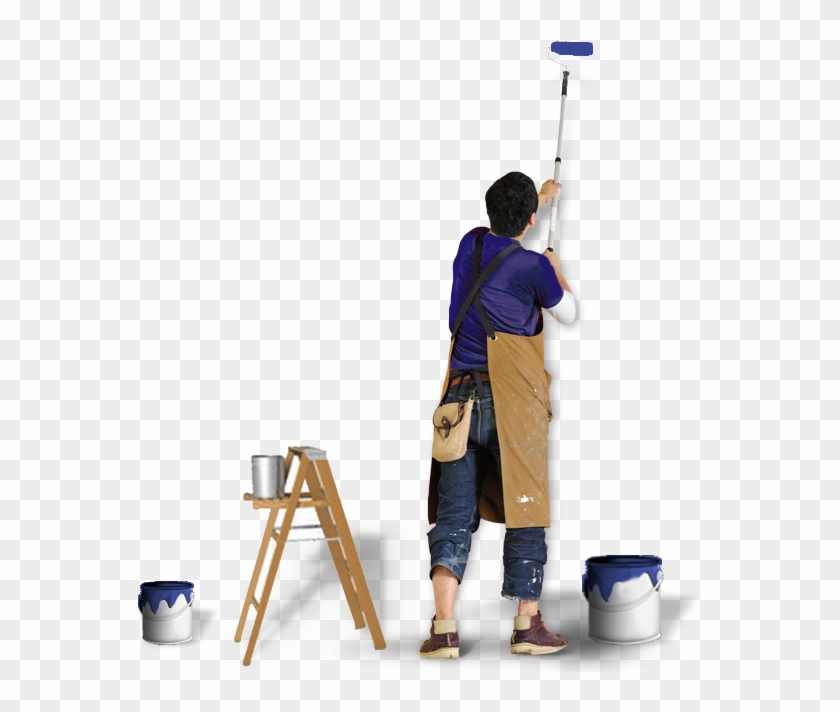 Painting And Decorating Png - Painting A Wall Png Clipart