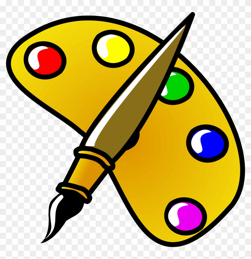 Paint Brush Clipart Painting Competition - Art Clipart - Png Download