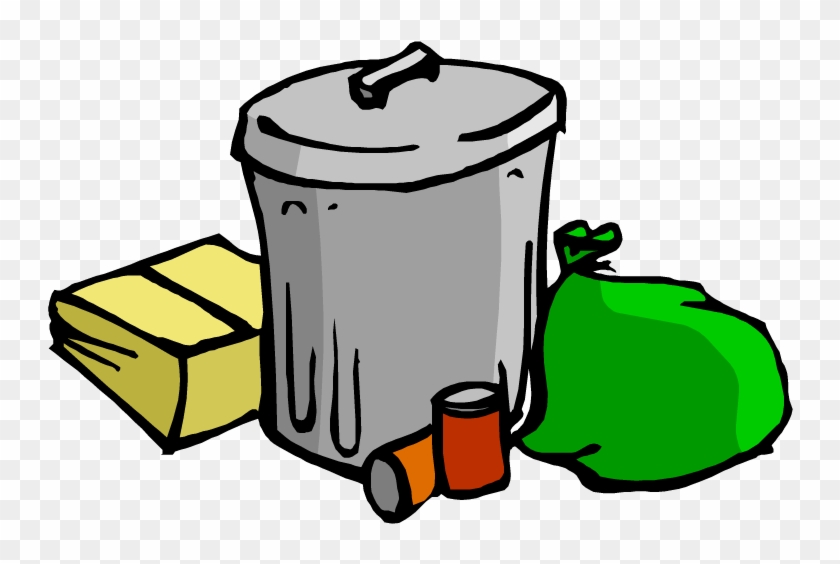 Trash Can Clipart Trash Removal - Take Out The Trash Clipart - Png Download #56244