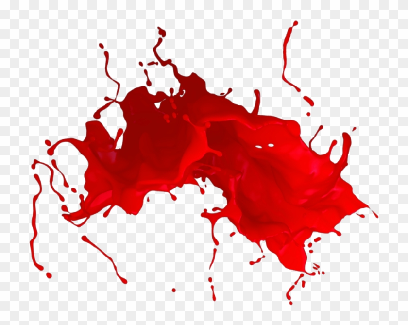 Red Paint Png For Sd Task - Graphic Design Clipart