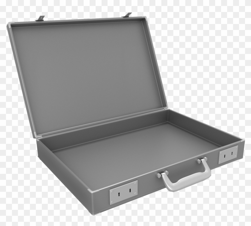 Open Briefcase No Background Transparent Image Office - Suitcase Open Transparent Background Clipart #56371