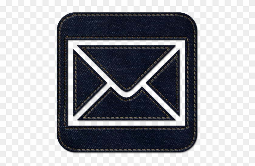Email, Square, Letter, Jean, Mail, Message, Social, - Email Logo For Business Cards Clipart