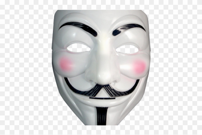 Anonymous Mask Png Transparent Images - Anonymous Hacker Mask Png Clipart #56661