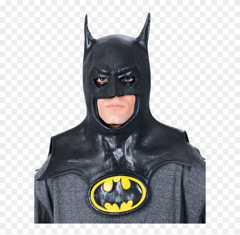 Batman Mask With Cowl - Maschera Batman Clipart #56980