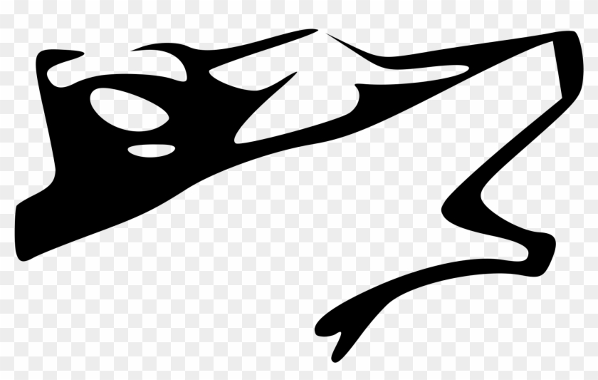 Open - Coyote Vector Png Clipart #57153