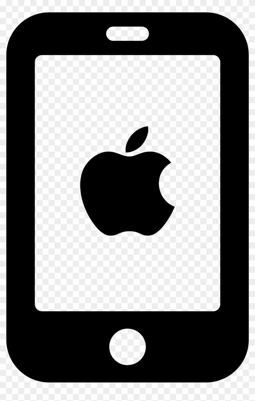 Png Black And White Stock Iphone Icon Free Download - Iphone Icon Clipart #57156