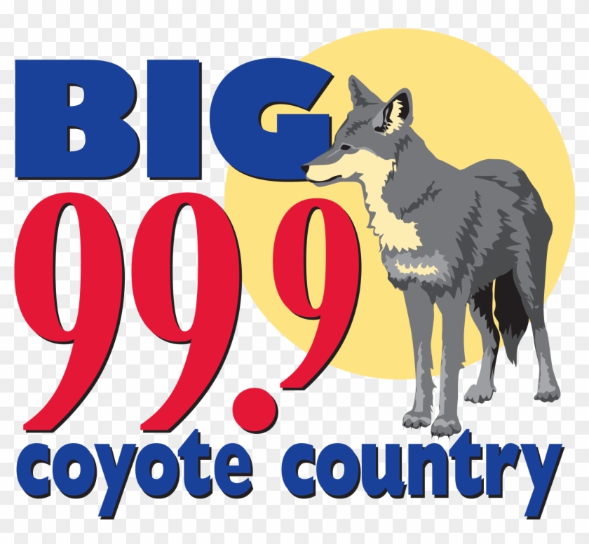 999-coyote - Big 99.9 Coyote Country Clipart #57214