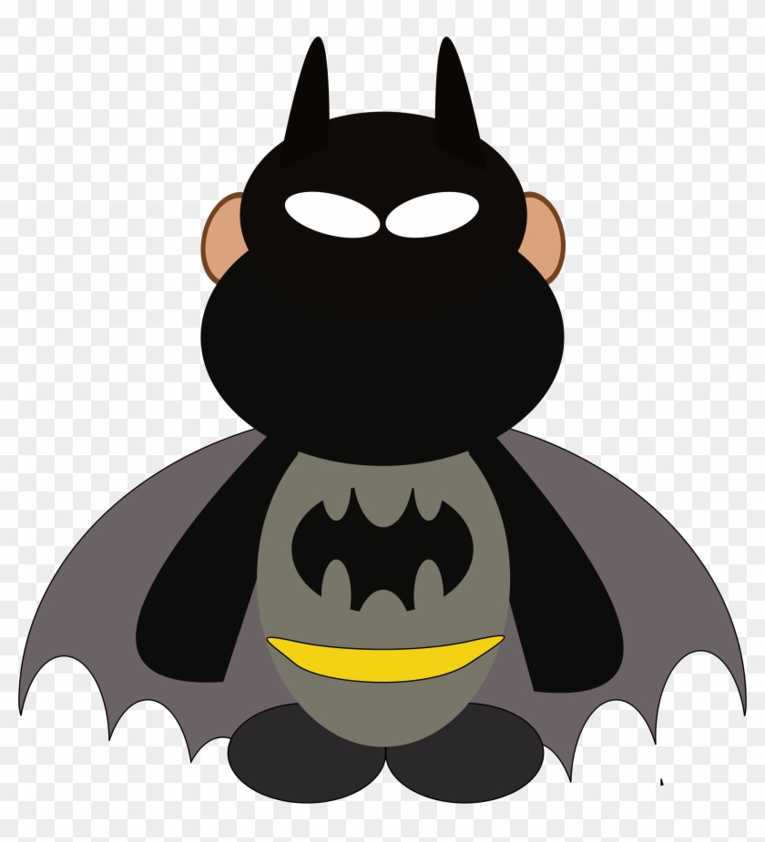 Batman Mask Clipart Batman Wing - Batman Monkey - Png Download #57315