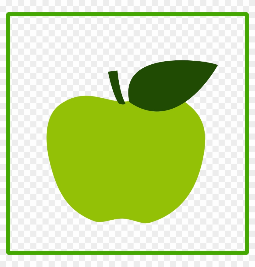 Eco Green Apple, Icon - Green Apple Clipart Png Transparent Png #57422