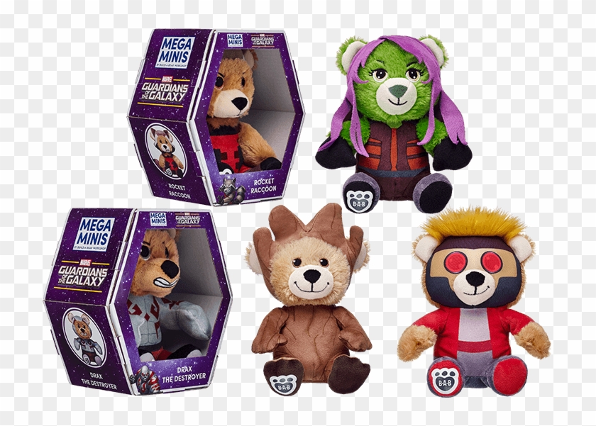 Build A Bear Guardians Of The Galaxy Mini Collection - Guardian Of The Galaxy Build A Bear Clipart #57467