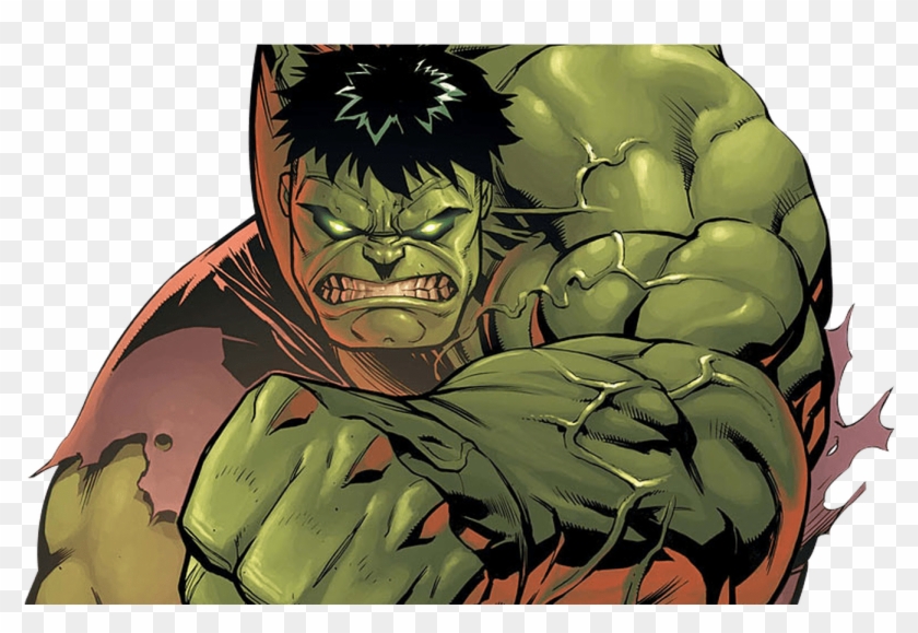 Hulk Marvel Cinematic Universe Marvel Comics Wikia - Incredible Hulk Comic Art Clipart #57534