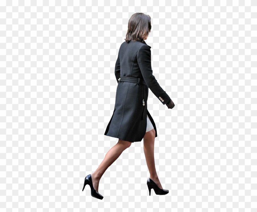 Business People Walking Away Png - Business Woman Walking Png Clipart #57560