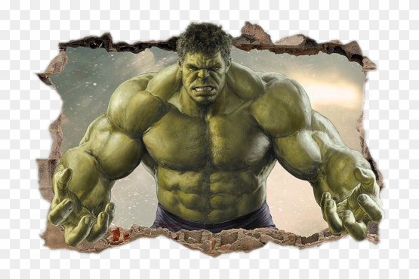 Hulk Smashing Through Wall Clipart