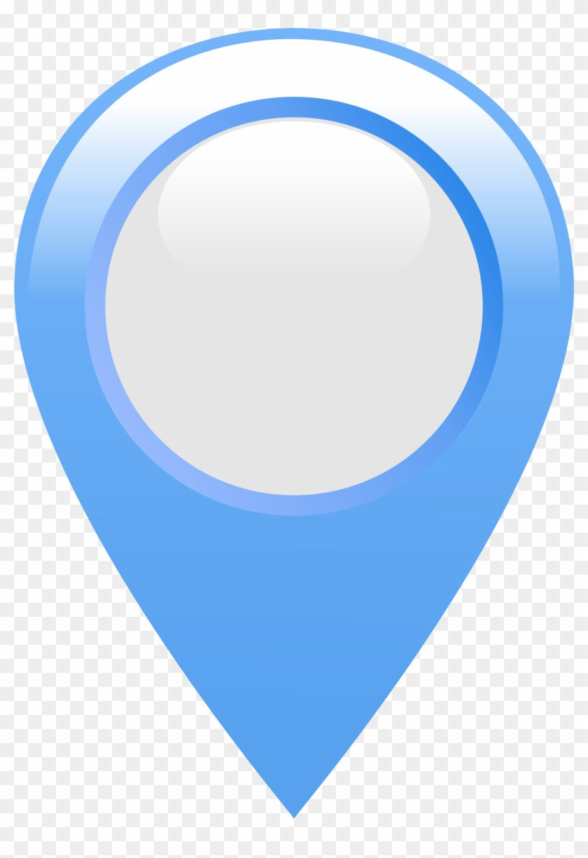 Map Pin Point Clipart - Map Pointer - Png Download