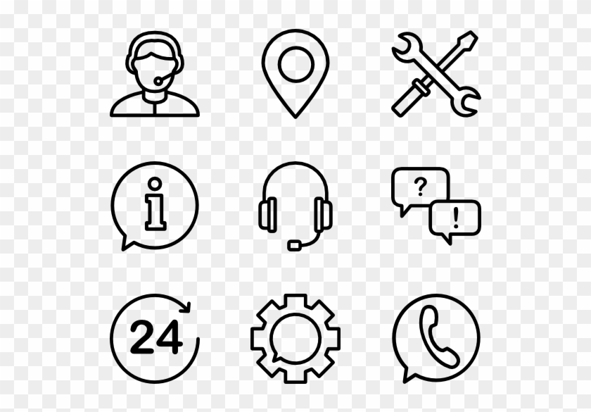 Support Service - Service Icons Clipart #58133