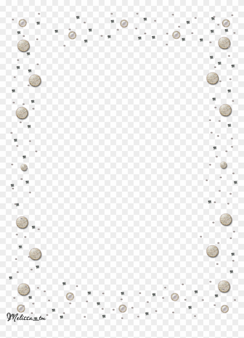 Snow Border Clipart Png - Diamond Border Clip Art Transparent Png