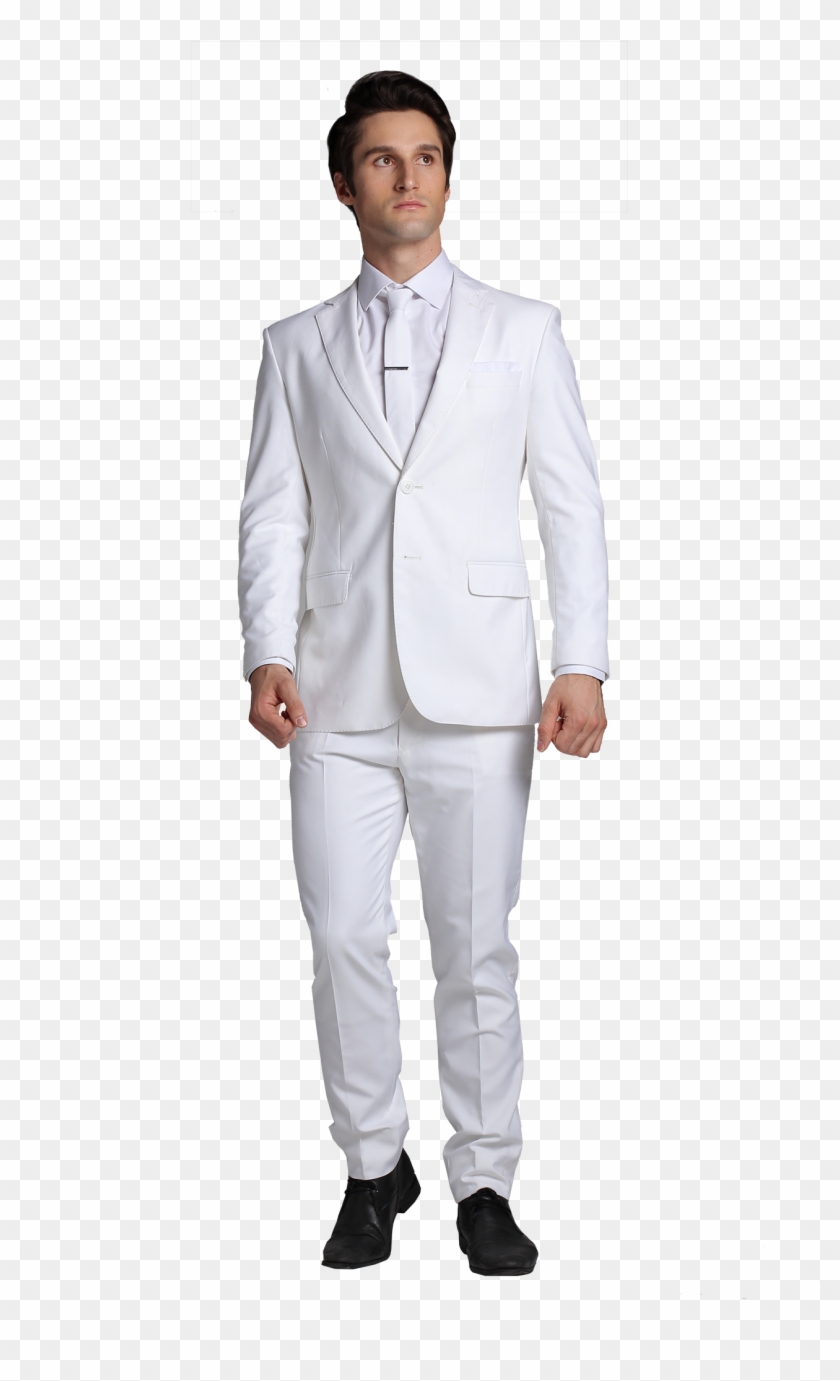Image Men Suit - Raymond White Suit Clipart