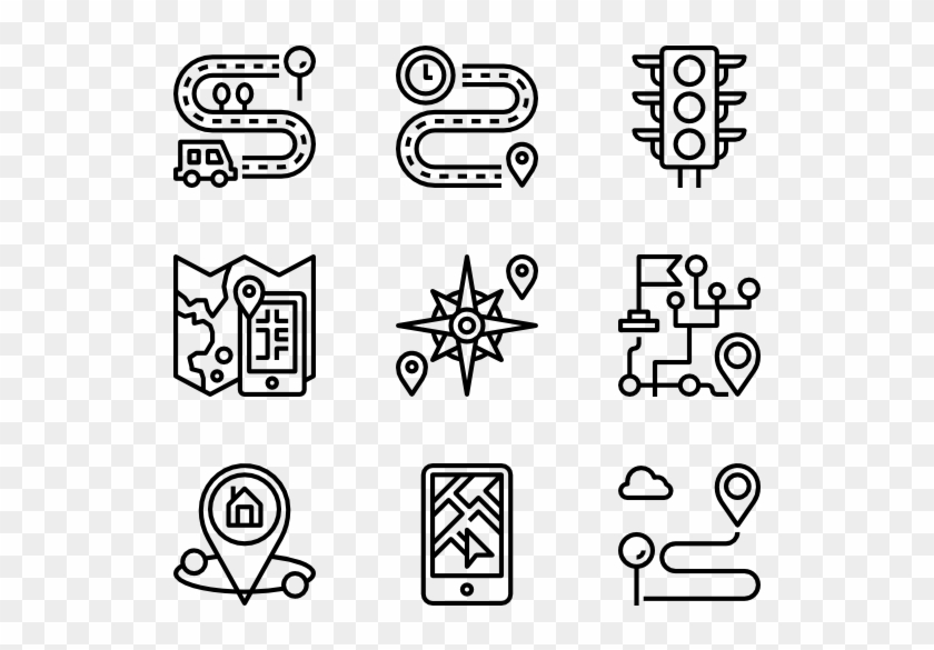 Gps Navigation - Agriculture Icons Clipart #58313