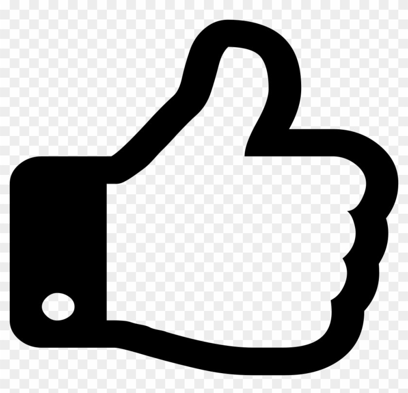 Thumbs Up Comments - Thumbs Up Icon Font Awesome Clipart #58314