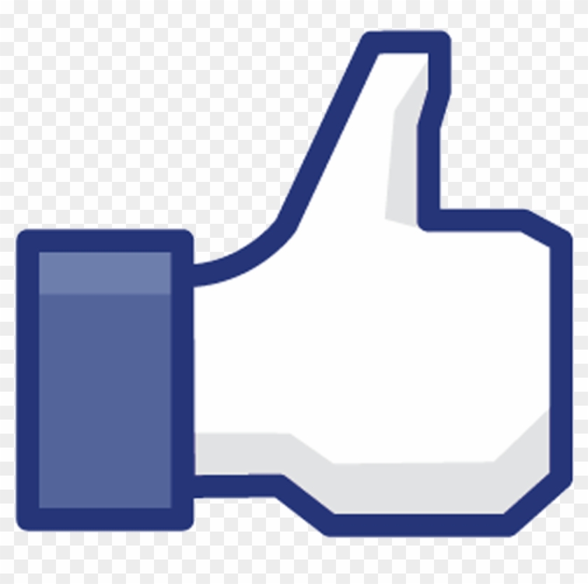 Facebook, Thumbs Up Icon - Facebook Like Button Clipart #58430