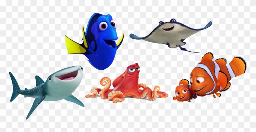 Imágenes De Personajes De Disney, Buscando A Dory - Disney Character Finding Dory Clipart