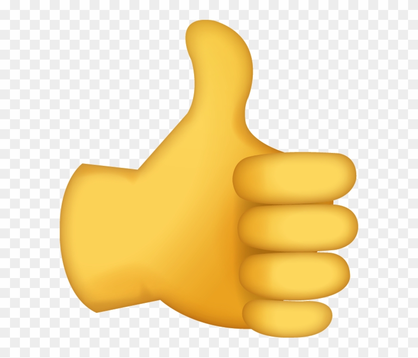 Thumbs Up Emoji Large Clipart