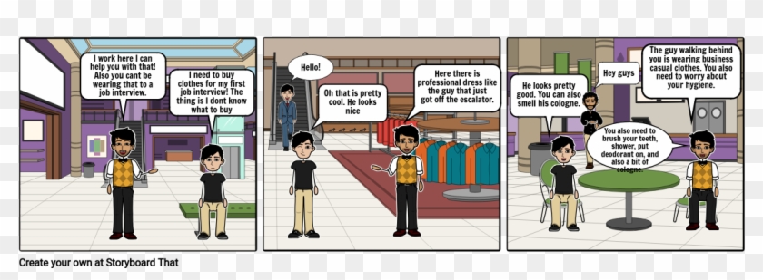 Business Dress - Cartoon Clipart