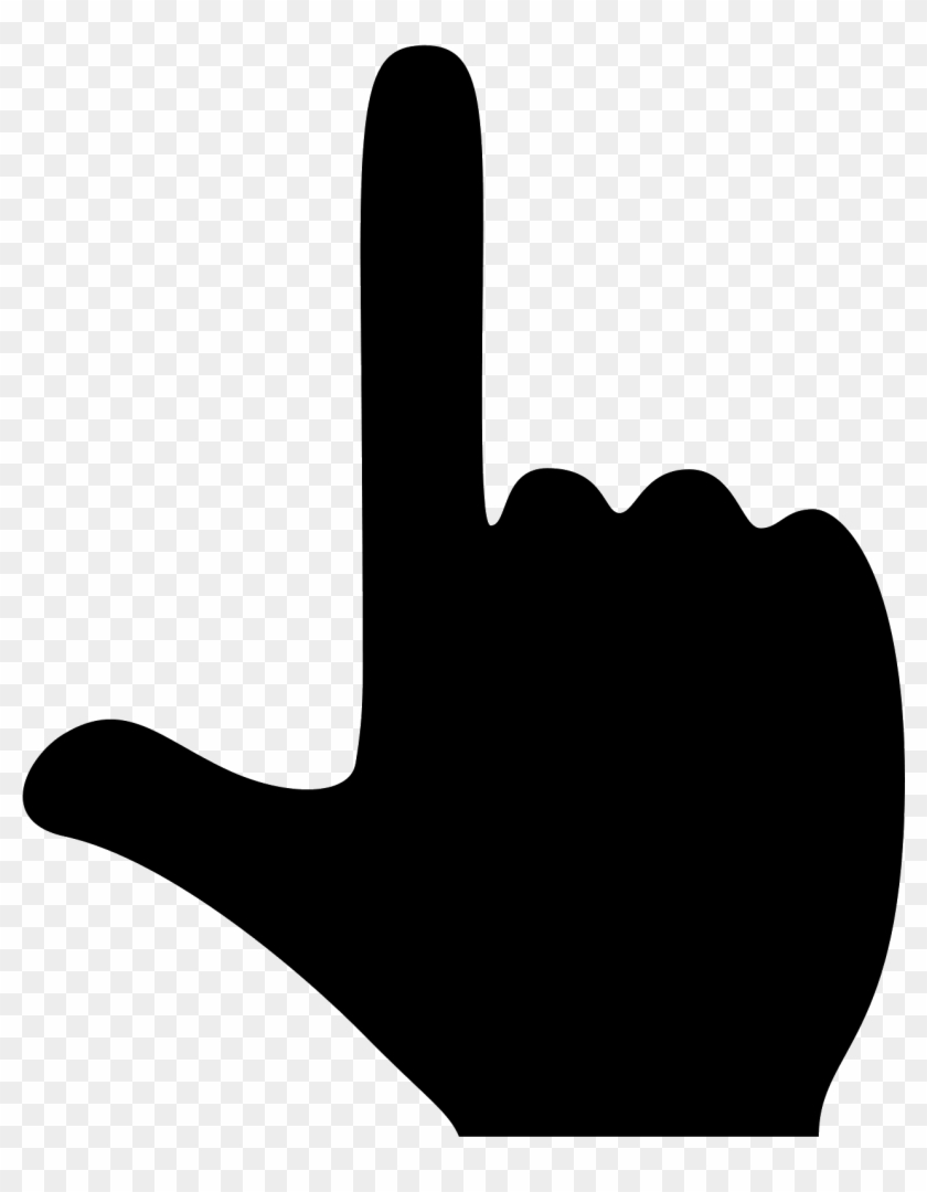 Thumbs Up Vector Png - Hand Pointing Up Vector Clipart #58749
