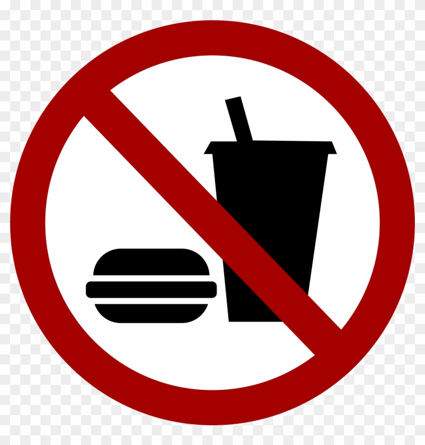 No Food Icon Png - Food Or Drink Sign Clipart