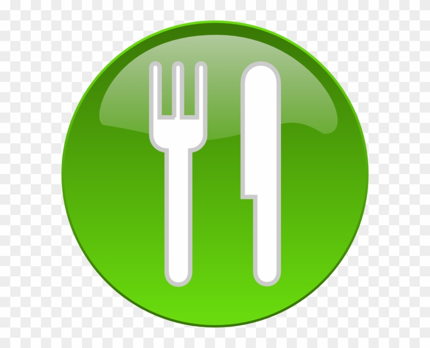 How To Set Use Food Dining Button Svg Vector Clipart #59079