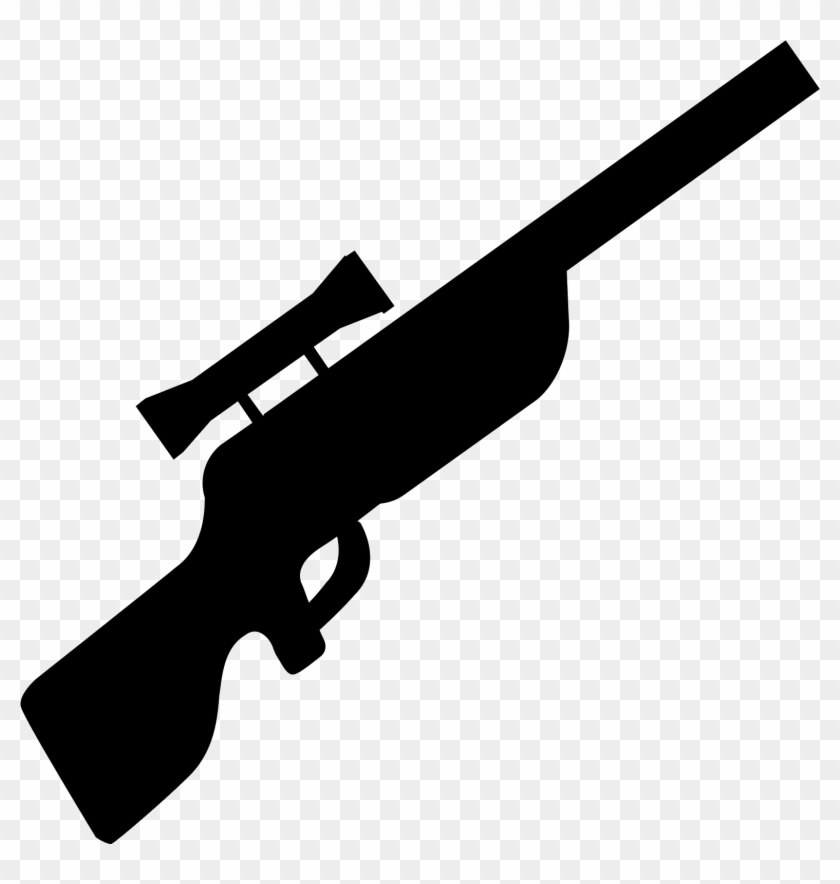 Sniper Clipart Sniper Rifle - Icons Sniper - Png Download
